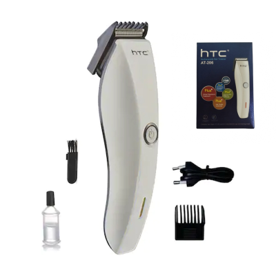 HTC High Rechargeable Professtional Hair Cut Trimmer Clipper – AT206