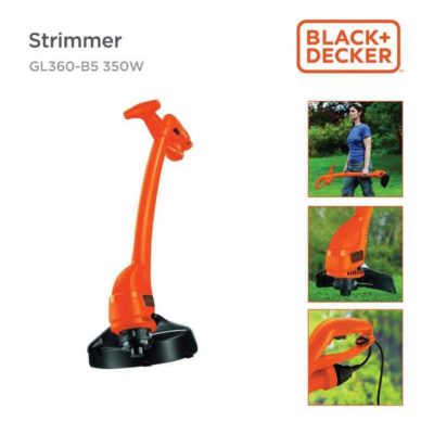 Black+Decker Grass Trimmer 350W – Gl360