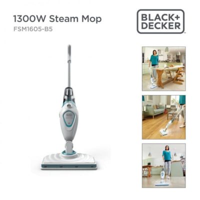 Black + Decker Steam Cleaner 1300W Epp – FSM1605-B5