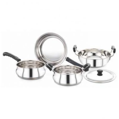 Level 4pcs Stainless Steel Induction Cookware Set – Ultima