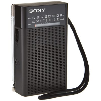 Sony Portable AM/FM Radio,Black-ICF-P26