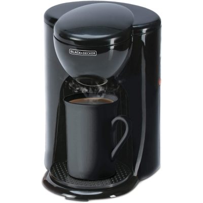Black & Decker 330W One Cup Coffee Maker With Coffee Mug ? DCM25-B5