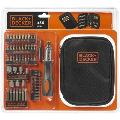 Black & Decker 56 Piece Ratchet Screwdriver Set ? A7104-XJ