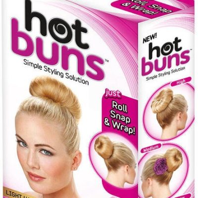 Hot Buns Simple Hair Styling Solution Hair bun