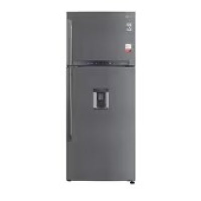 LG 471 Litres Smart Inverter, Water Dispenser, Door Cooling+, LG ThinQ, Hygiene Fresh+, Auto Smart Connect Refrigerator – GL-B503PZI