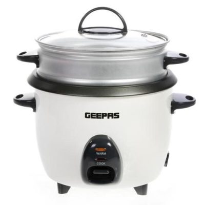 Geepas Electric Rice Cooker 1L 450 W -GRC4325N (500g)