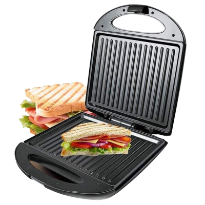 Sokany Toast Machine Sandwich Press, Egg Fry, Breakfast Food, Double Side Grill 1400W HY-903