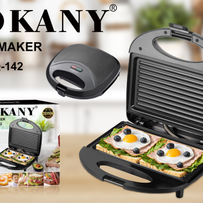 Sokany grill breakfast machine for waffle and sandwich maker SK-BBQ-142