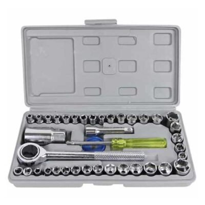 40Pcs Socket Wrench Tool Kit Set – Powerful Complete Repair Solution