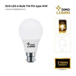 ECO DIMO LED 7W Warm White Pin Type B22