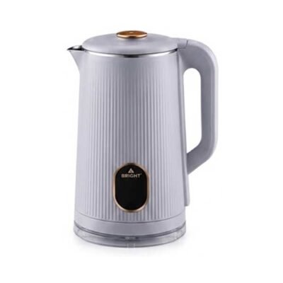 Bright Electric Kettle 1.8L – BR-199 – Grey | Exceptional Fast Boiling