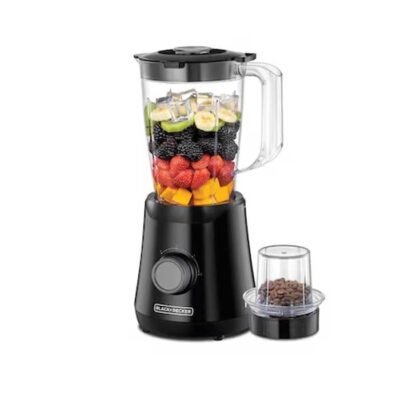 BLACK+DECKER 500W Blender with 1 Grinder – BX530-B5