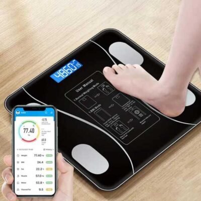Home 17 Smart Digital Bluetooth Scale | Bluetooth Body Weight Scale, Digital Body Composition Scale, Smart Bathroom Scale, App Connected Weighing Scale