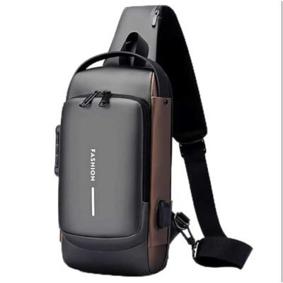 Anti Theft Travel Cross Body Bag with USB