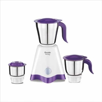 New Products 4 Preethi 600W Crown Pro Mixer Grinder – MG-254 | Powerful & Reliable 3 Jar Grinding for Everyday Cooking