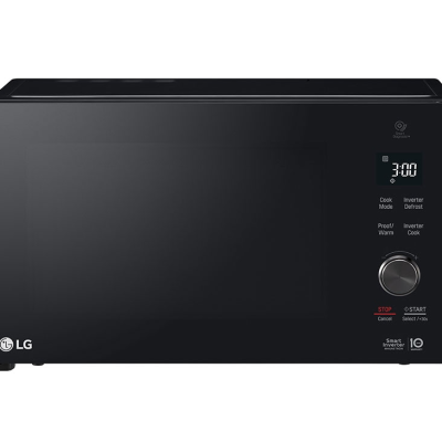 LG Microwave oven 42L, Smart Inverter, Even Heating and Easy Clean, Black color – MH8265DIS