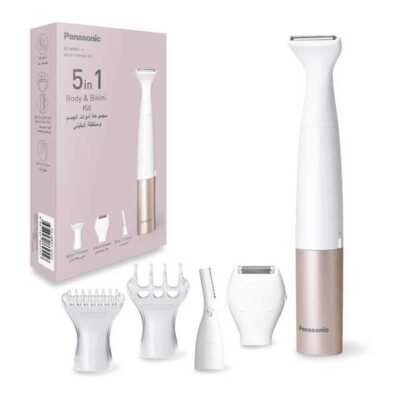 Home 18 Panasonic Body & Bikini Trimmer – ES-WM31 | Powerful 5 In 1 Grooming Solution