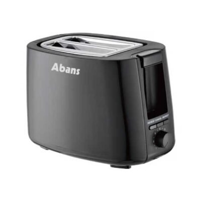 Abans 2 Slice Pop Up Toaster – FT2003-T-BW | Delightful Even Toasting with 7 Browning Levels