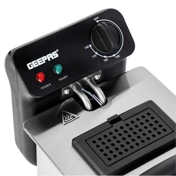 GEEPAS 3L Deep Fryer GDF36015N – Powerful & Crispy Perfect Frying Solution 2 GEEPAS 3L Deep Fryer GDF36015N – Powerful & Crispy Perfect Frying Solution - Image 2