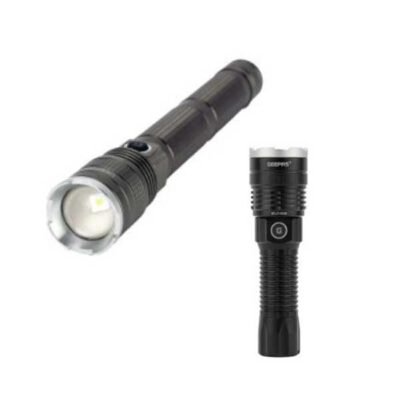 Geepas Rechargeable LED Flashlight – GFL4651Z – Powerful Reliable Illumination for Everyday Use