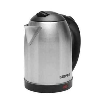 Geepas 1.8L Electric Kettle Stainless Steel – GK5466M | Fast Boiling for Everyday Convenience