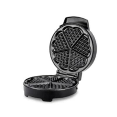 Geepas Heart Waffle Maker – GWM36538 – Ultimate Delightful Perfection for Crispy Golden Waffles