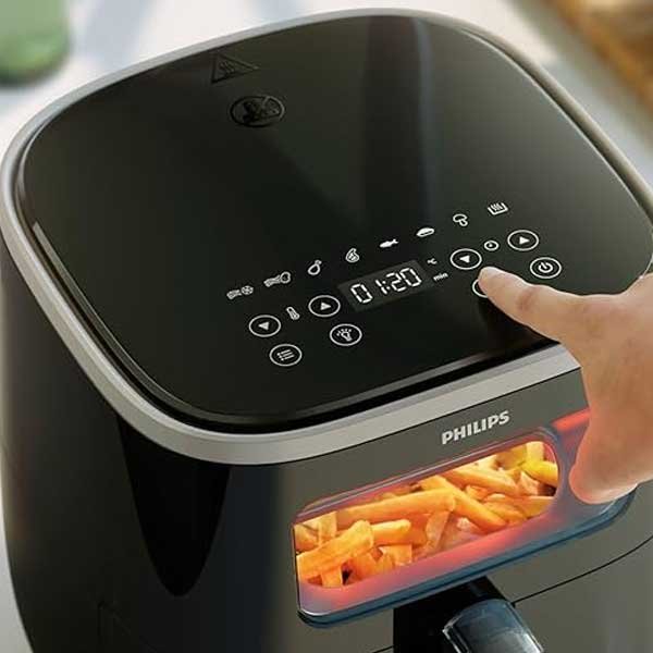 PHILIPS Airfryer 3000 Series 5.6L HD9257/80 – Powerful & Healthy Digital Frying Solution 2 PHILIPS Airfryer 3000 Series 5.6L HD9257/80 – Powerful & Healthy Digital Frying Solution - Image 2