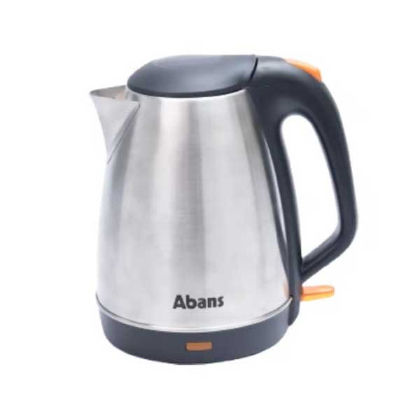 Abans 1.8L Electric Kettle Stainless Steel - HS-SS18L | Delightful Fast Boiling with Advanced Safety Protection 1 Abans 1.8L Electric Kettle
