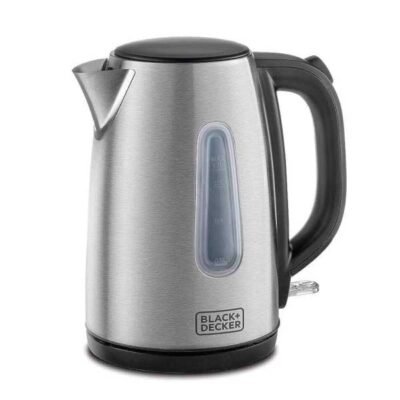 BLACK+DECKER 1.7L Stainless Steel Electric Kettle – JC450-B5 | Fast & Reliable Boiling Every Time