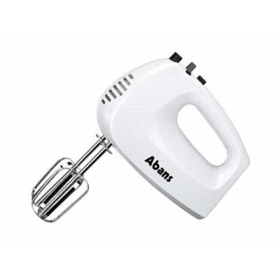 Abans Hand Mixer – White – LB3001A | Ultimate Convenience for Delightful Baking