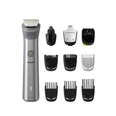 Philips 10 in 1 Beard Trimmer and Hair Clipper Kit MG5920/15 | Series 5000 All-in-One Grooming Solution