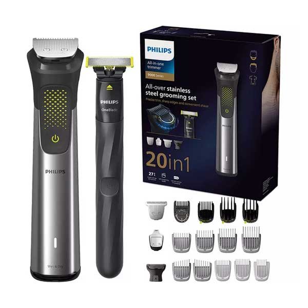 Philips All in One Trimmer Series 9000 20 in 1 - MG9553/15 | Powerful Ultimate Grooming Performance 2 Philips All In One Trimmer