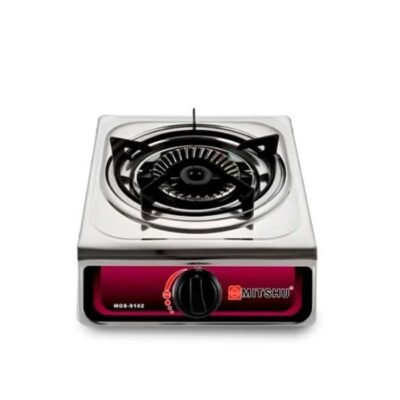 MITSHU Stainless Steel 1 Burner Gas Stove – MGS-S102