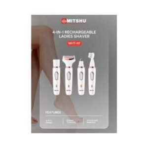 Mitshu Rechargeable 4 in 1 Lady Shaver