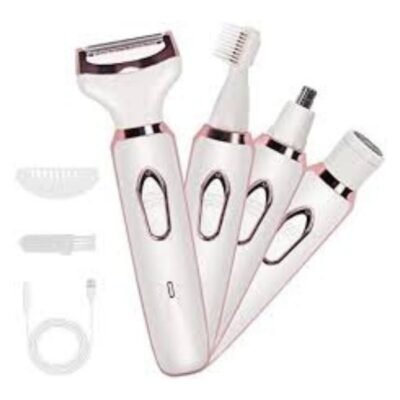 Mitshu Rechargeable 4 in 1 Lady Shaver – MHT 117 – Ultimate Smooth And Gentle Grooming