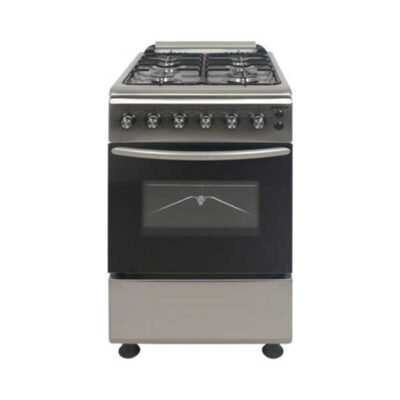Morich Free Standing Cooker MOC5640SSEO (4 Gas Burners + Electric Oven) | Durable Powerful Multi Function Cooking Range for Modern Kitchens