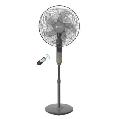 Mitshu 16 Inch Stand Fan With Remote – MSF-1680R Powerful Refreshing Cooling Performance