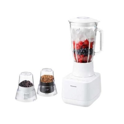 Panasonic 700W Glass Jug Blender with 2 Dry Mills – MX-MG5321 | Powerful Smooth Blending Performance