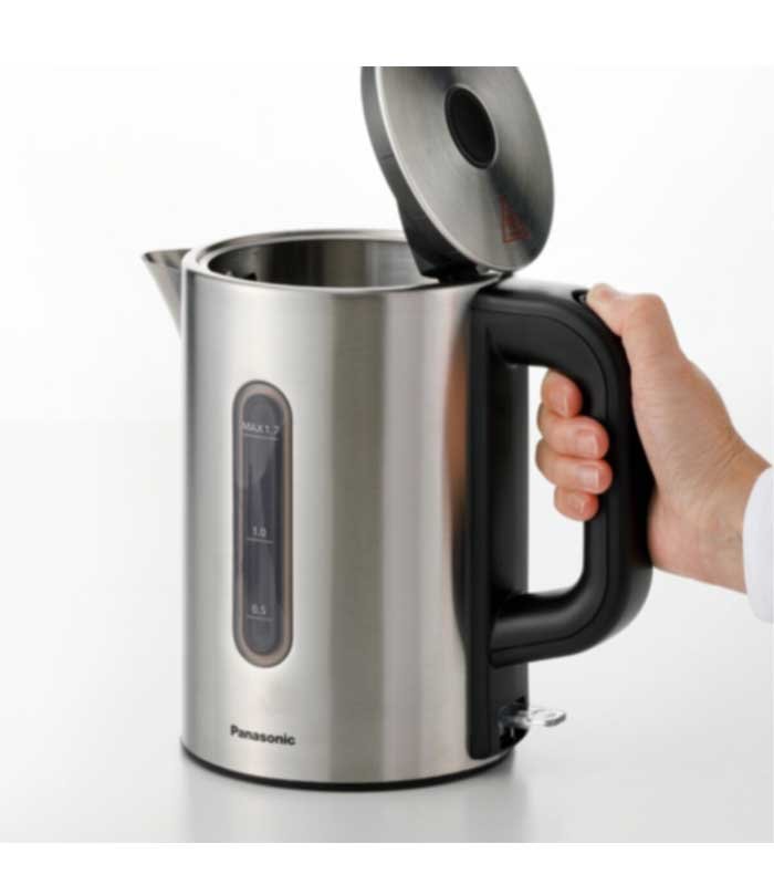 Panasonic 1.7L Electric Jug Kettle - NC-K301 | Reliable Stainless Steel Performance 3 Panasonic 1.7L Electric Jug Kettle