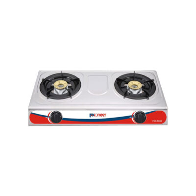 Pioneer 2 Burner Gas Cooker (Stainless Steel) – PGS RB22