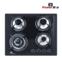 Powerbox 4 Burner Glass top