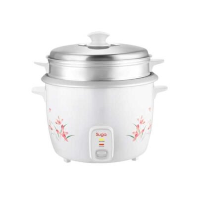 SUGA 0.6L Rice Cooker (500g) – SDRC-02106 | Compact Fast Efficient Mini Cooking Solution