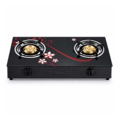 TAIKO 2 Burner Gas Cooker Glassline – TGL205 | Premium Style for Effortless Cooking