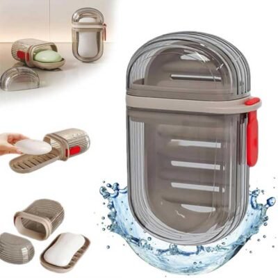 Home 35 Transparent Travel Soap Box | Ultimate Convenience for Effortless Organisation