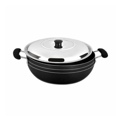 Home 52 Wicks 2L Deep Kadai with Lid | Ultimate Choice for Delightful Everyday Cooking