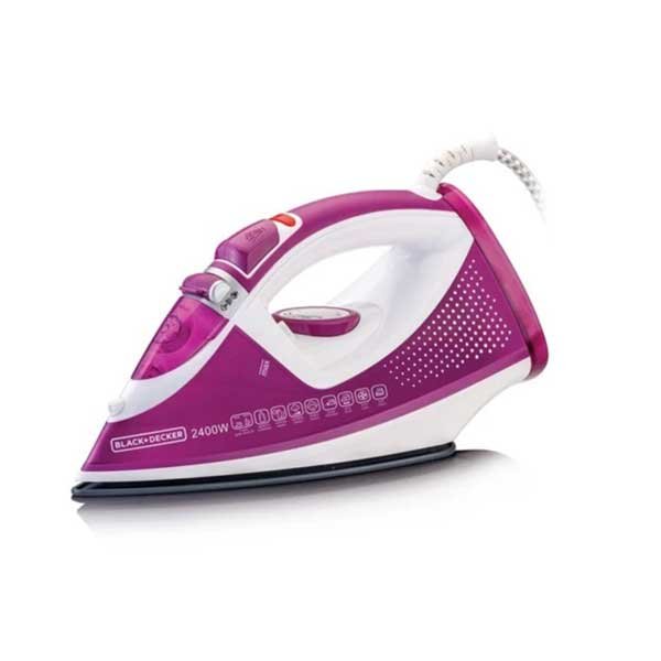 BLACK+DECKER 2400W Steam Iron with Auto Shutoff - X2450-B5 | Advanced, Effortless Garment Care 1 Black+Decker 2400W Steam Iron